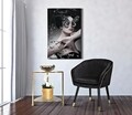 Tablou decorativ Dark Lady, Mauro Ferretti, 80x120 cm, canvas, multicolor