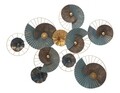 Decoratiune de perete Rix, Mauro Ferretti, 87.5x70.5 cm, fier, multicolor
