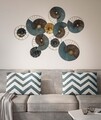 Decoratiune de perete Rix, Mauro Ferretti, 87.5x70.5 cm, fier, multicolor