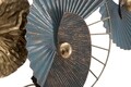 Decoratiune de perete Rix, Mauro Ferretti, 87.5x70.5 cm, fier, multicolor
