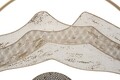 Decoratiune de perete Montain Circle, Mauro Ferretti, 139x69.5 cm, fier, multicolor