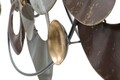 Decoratiune de perete Planet, Mauro Ferretti, 120x58 cm, fier, multicolor