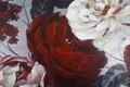 Tablou decorativ Red Flower, Mauro Ferretti, 120x60 cm, canvas pictat manual