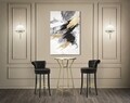 Tablou decorativ Abstract, Mauro Ferretti, 80x120 cm, canvas, multicolor