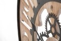 Ceas de perete Machin, Mauro Ferretti, Ø 60 cm, fier, multicolor
