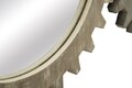 Oglinda decorativa Ingranaggio, Mauro Ferretti, 137x73.5 cm, MDF, natural