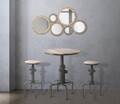 Oglinda decorativa Ingranaggio, Mauro Ferretti, 137x73.5 cm, MDF, natural