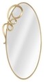 Oglinda decorativa Elite, Mauro Ferretti, 62x122 cm, fier, auriu