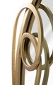 Oglinda decorativa Elite, Mauro Ferretti, 62x122 cm, fier, auriu