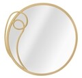 Oglinda decorativa Warsaw, Mauro Ferretti, 72x71 cm, fier, auriu