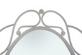 Oglinda decorativa Silver, Mauro Ferretti, 60x110 cm, fier, argintiu