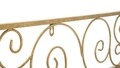 Oglinda decorativa Spiral, Mauro Ferretti, 80x120 cm, fier, auriu