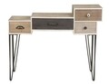 Consola Raw, Mauro Ferretti, 106x44x85 cm, lemn de brad, maro