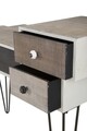 Consola Raw, Mauro Ferretti, 106x44x85 cm, lemn de brad, maro