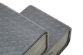 Comoda cu 2 sertare School, Mauro Ferretti, 63x29.5x52.5 cm, fier, gri