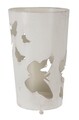 Suport pentru umbrele Butterfly, Mauro Ferretti, Ø 24x41 cm, fier, crem