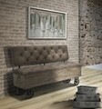 Bancheta Industry, Mauro Ferretti, 121x52x75 cm, lemn de brad
