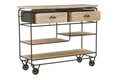 Consola Industry, Mauro Ferretti, 98.5x37.5x82 cm, fier