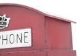 Biblioteca Telephone Booth, Mauro Ferretti, 52x30x180 cm, fier, rosu