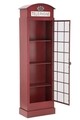 Biblioteca Telephone Booth, Mauro Ferretti, 52x30x180 cm, fier, rosu