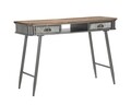 Consola Illinois, Mauro Ferretti, 111x40x76 cm, fier, gri inchis