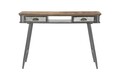 Consola Illinois, Mauro Ferretti, 111x40x76 cm, fier, gri inchis