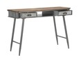 Consola Illinois, Mauro Ferretti, 111x40x76 cm, fier, gri inchis