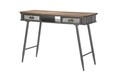 Consola Illinois, Mauro Ferretti, 111x40x76 cm, fier, gri inchis