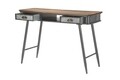 Consola Illinois, Mauro Ferretti, 111x40x76 cm, fier, gri inchis