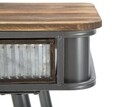 Consola Illinois, Mauro Ferretti, 111x40x76 cm, fier, gri inchis