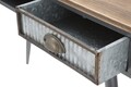 Consola Illinois, Mauro Ferretti, 111x40x76 cm, fier, gri inchis
