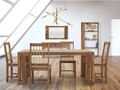 Consola Elegant, Mauro Ferretti, 132x40x76 cm, lemn de sheesham, natural
