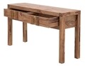 Consola Elegant, Mauro Ferretti, 132x40x76 cm, lemn de sheesham, natural
