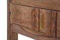 Consola Elegant, Mauro Ferretti, 132x40x76 cm, lemn de sheesham, natural
