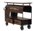 Consola Old Style, Mauro Ferretti, 111x60x89 cm, lemn de brad, maro