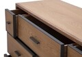 Comoda Male, Mauro Ferretti, 105x38x82 cm, lemn de brad, maro