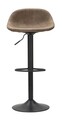 Scaun de bar Berlin - C, Mauro Ferretti, 46x40x80 cm, fier, maro
