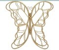 Consola Butterfly, Mauro Ferretti, 110x40x76 cm, fier, auriu