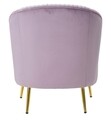 Fotoliu Loxy, Mauro Ferretti, 68x72x80 cm, catifea, roz