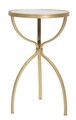 Masuta Glam Tridh, Mauro Ferretti, Ø 32.5x55 cm, fier, auriu