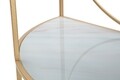 Consola Glam, Mauro Ferretti, 70x35x85 cm, fier, auriu