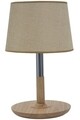 Lampa de masa Karl, Mauro Ferretti, 1 x E27, 40W, Ø 25x42 cm, lemn