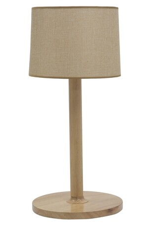 Lampa de masa Wooden, Mauro Ferretti, 1 x E27, 40W, Ø 28x61 cm, lemn