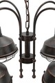 Lustra Bronks, Mauro Ferretti, 4 x E27, 20W, 80x80x40 cm, fier