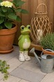 Frog Dísz, Decoris, 14x16x39 cm, magnézium, színes