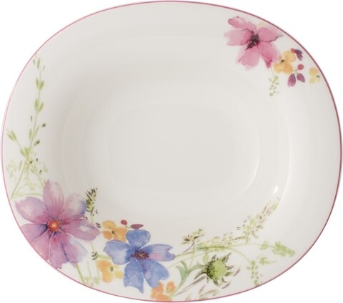 Farfurie adanca Mariefleur Basic, Villeroy & Boch, 24x21 cm, portelan premium