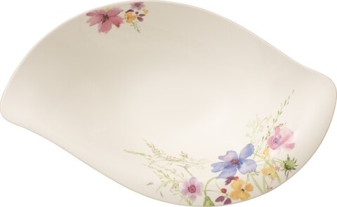 Bol pentru salata Mariefleur Basic Serve, Villeroy & Boch, 45x31 cm, portelan premium