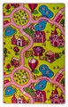 Covor Playcarpet Girl, Decorino, 90x200 cm, 100% poliamida, multicolor