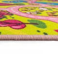 Covor Playcarpet Girl, Decorino, 90x200 cm, 100% poliamida, multicolor