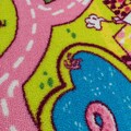 Covor Playcarpet Girl, Decorino, 90x200 cm, 100% poliamida, multicolor